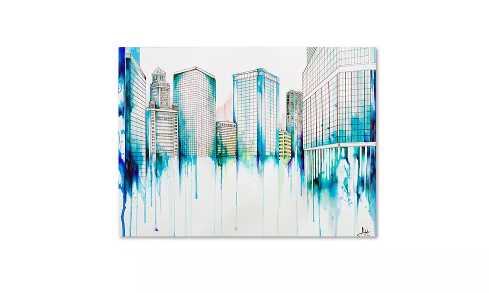 Marc Allante 'Nightowl' Canvas Art - Primary Image