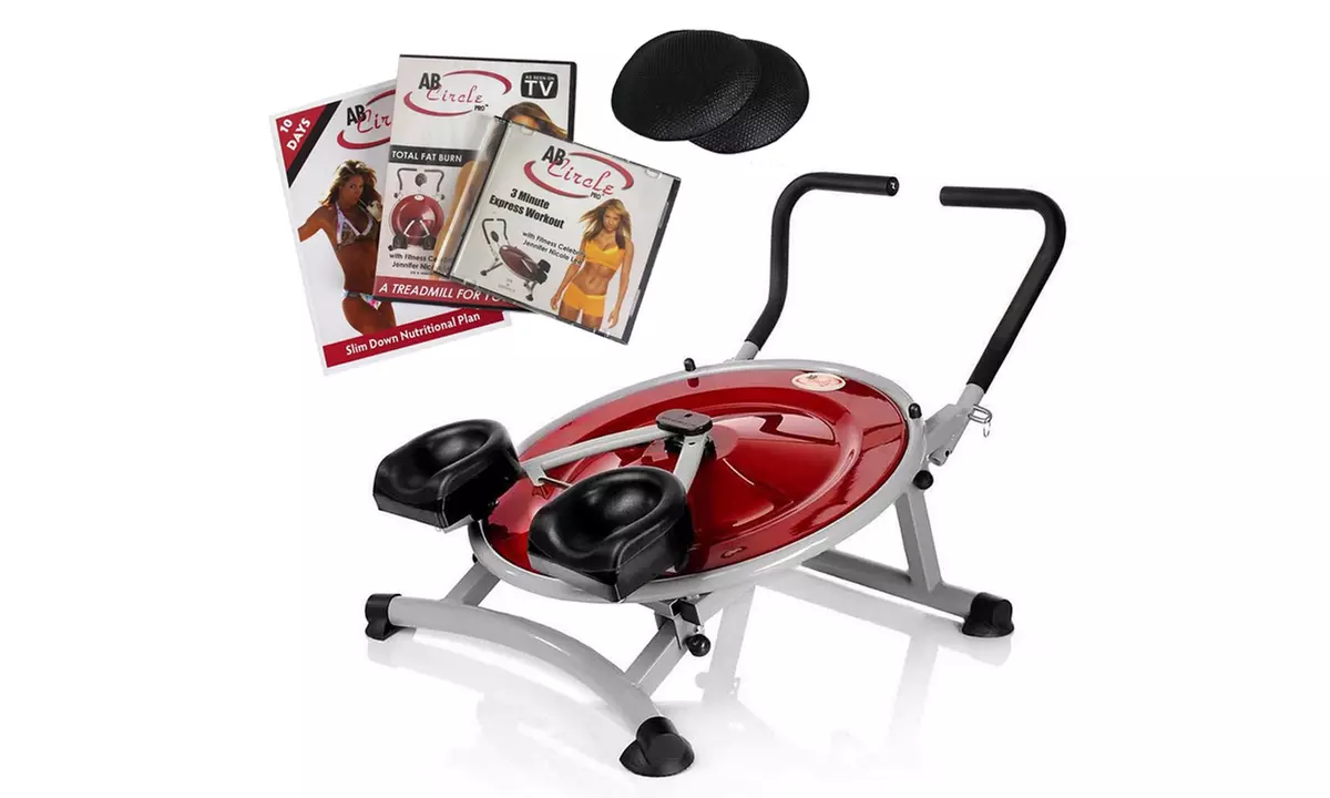 AB Circle Pro Home Fitness Machine and DVD - Primary Image