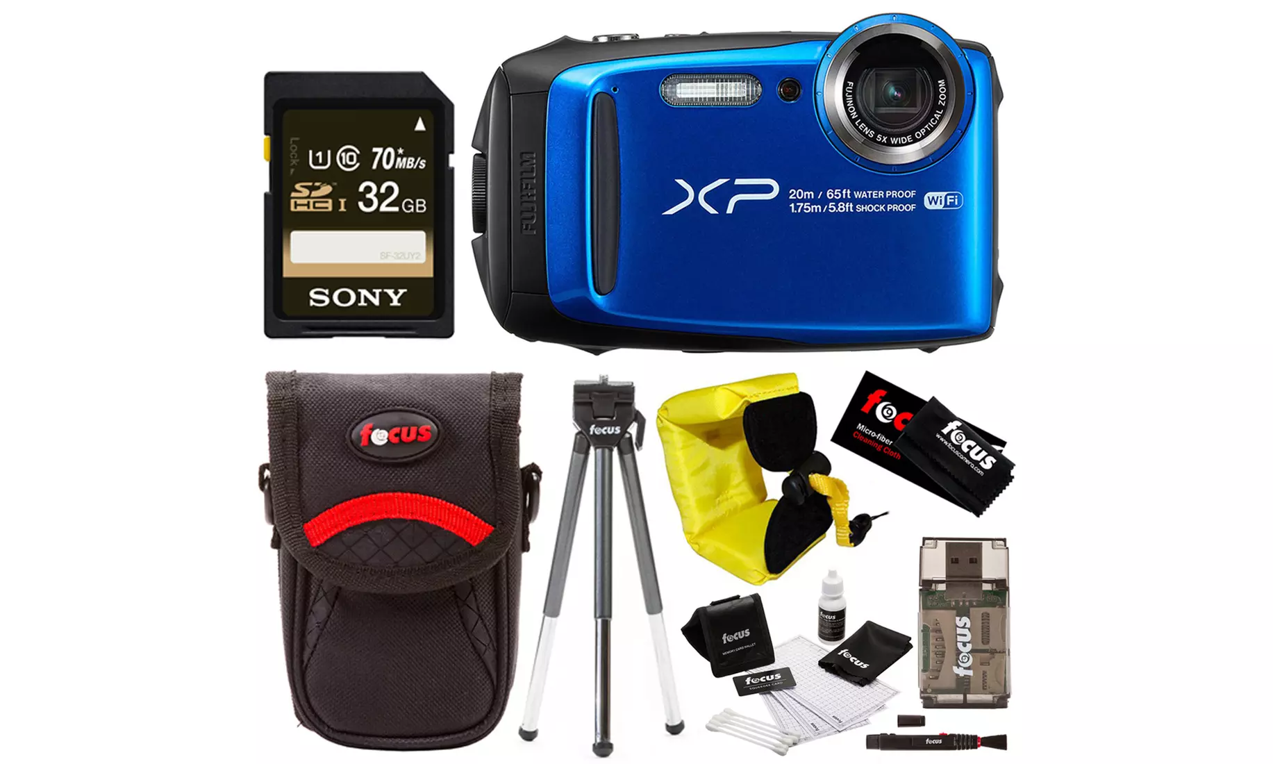 Fujifilm FinePix XP120 Shock & Wateproof HD Wi-Fi Digital Camera 32GB  - Second Medium