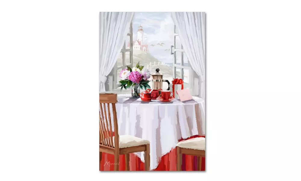 The Macneil Studio 'Coffee Shop' Canvas Art - Primary Image