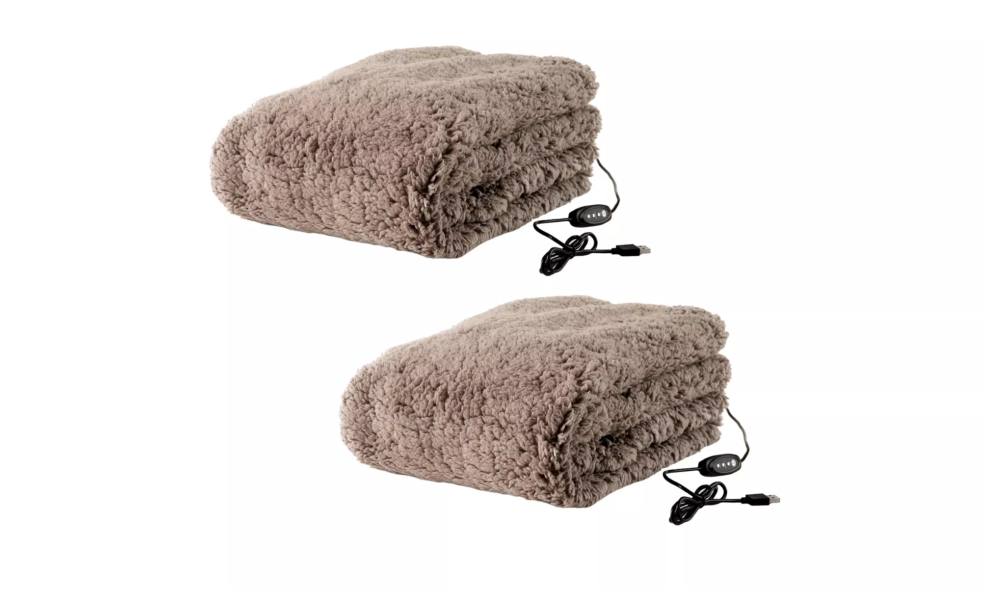 2Pack USB Powered Heated Blankets for Travel, Home, Office, and Camping  - Primary Image