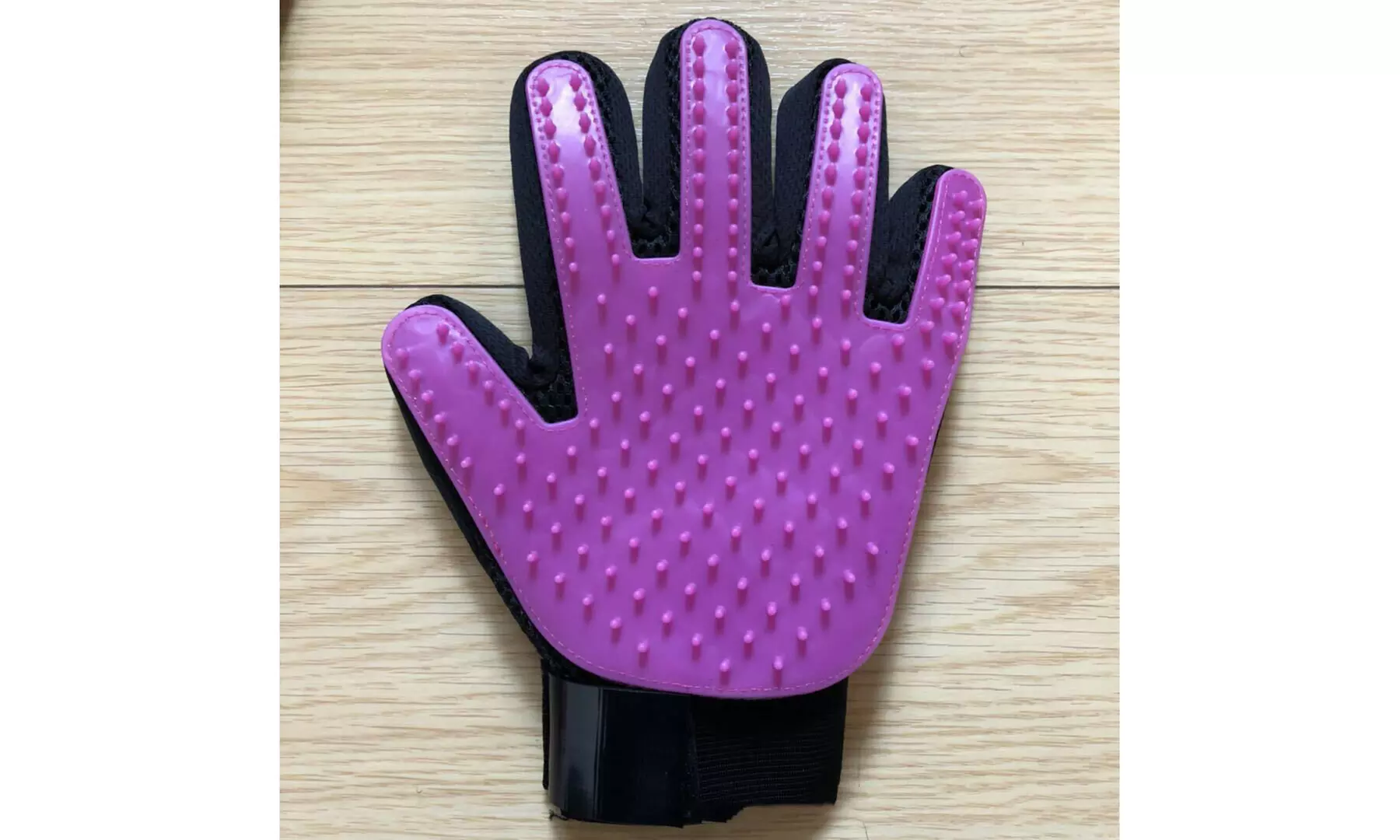 1-2 Pair Pet Dog Cat Deshedding Brush Grooming Glove Massage Hair Fur Removal