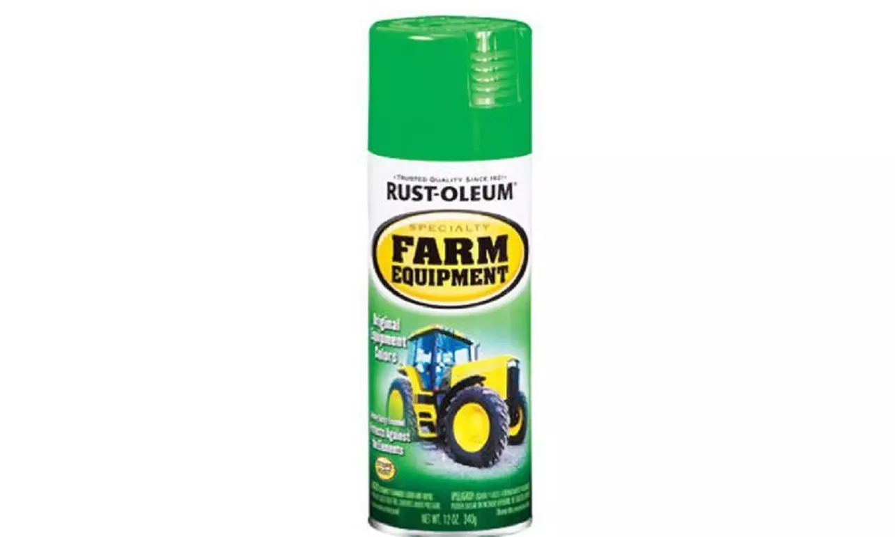 Rustoleum 7435-830 John Deere Green Farm Equipment Spray Paint  - Second Medium