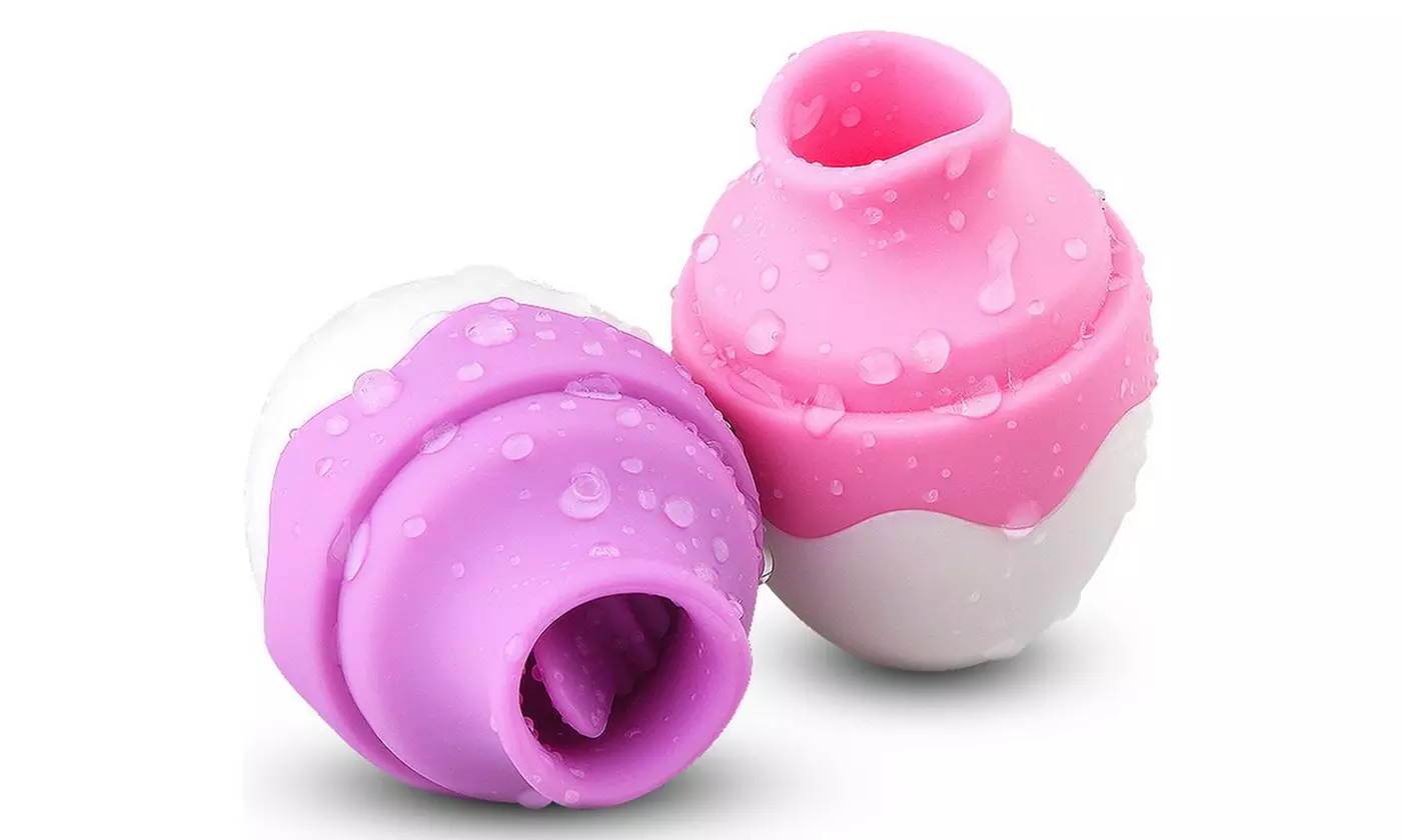 7 Oral Tongue Simulator Frequency Vibration& Suction Wand Clitorial Sucking Toy - Primary Image