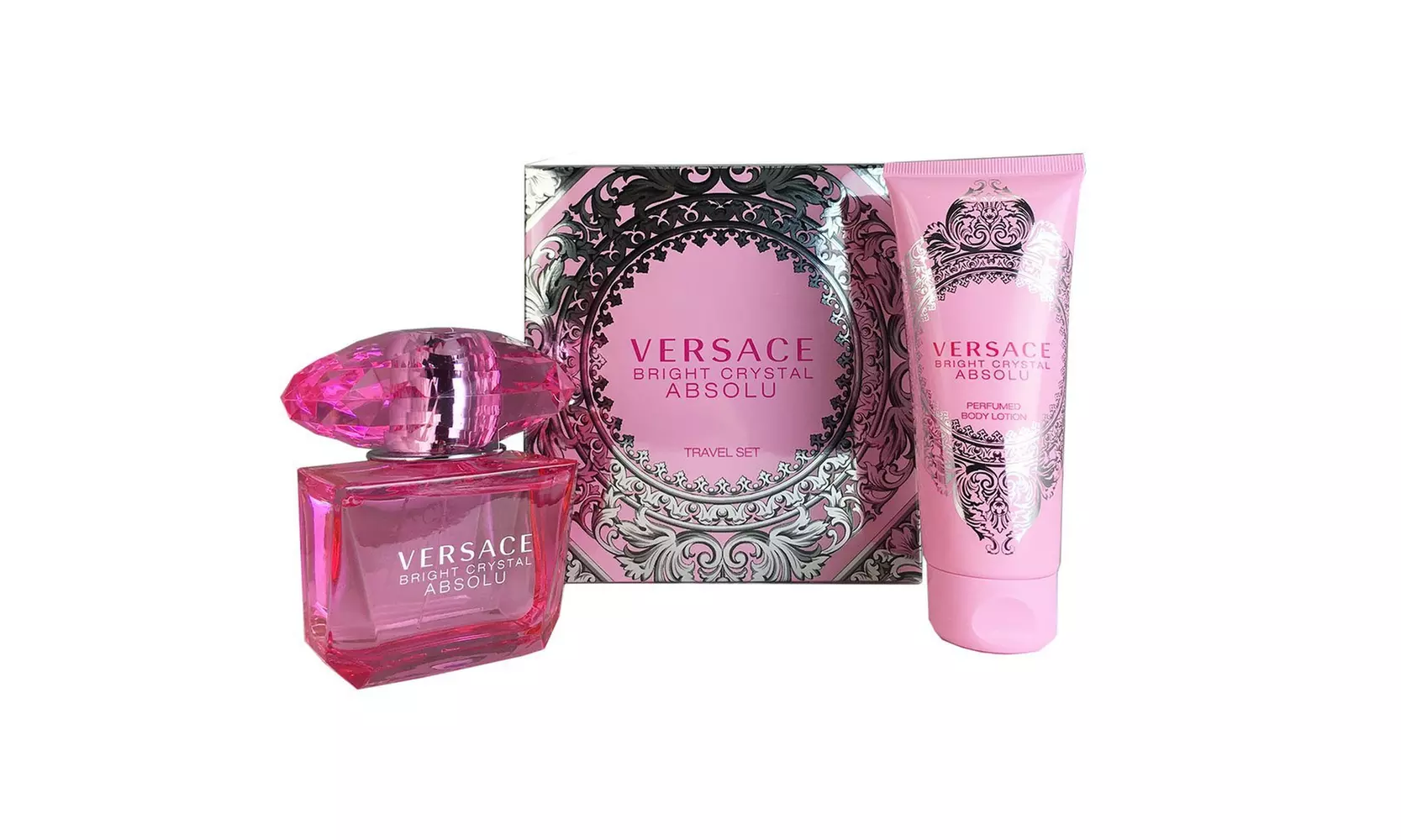 Versace Bright Crystal Absolut EDP 2 Pcs Travel Set For Women  - Primary Image