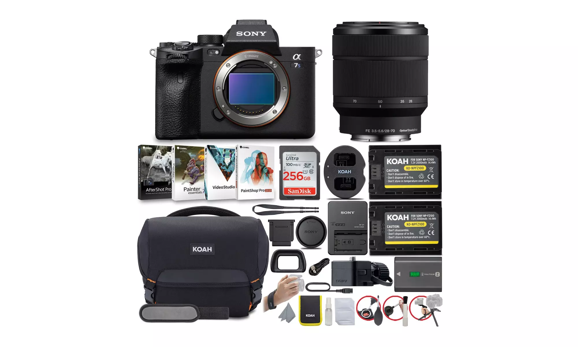 Sony Alpha a7S III Mirrorless Digital Camera with 28-70mm Lens Bundle - Primary Image