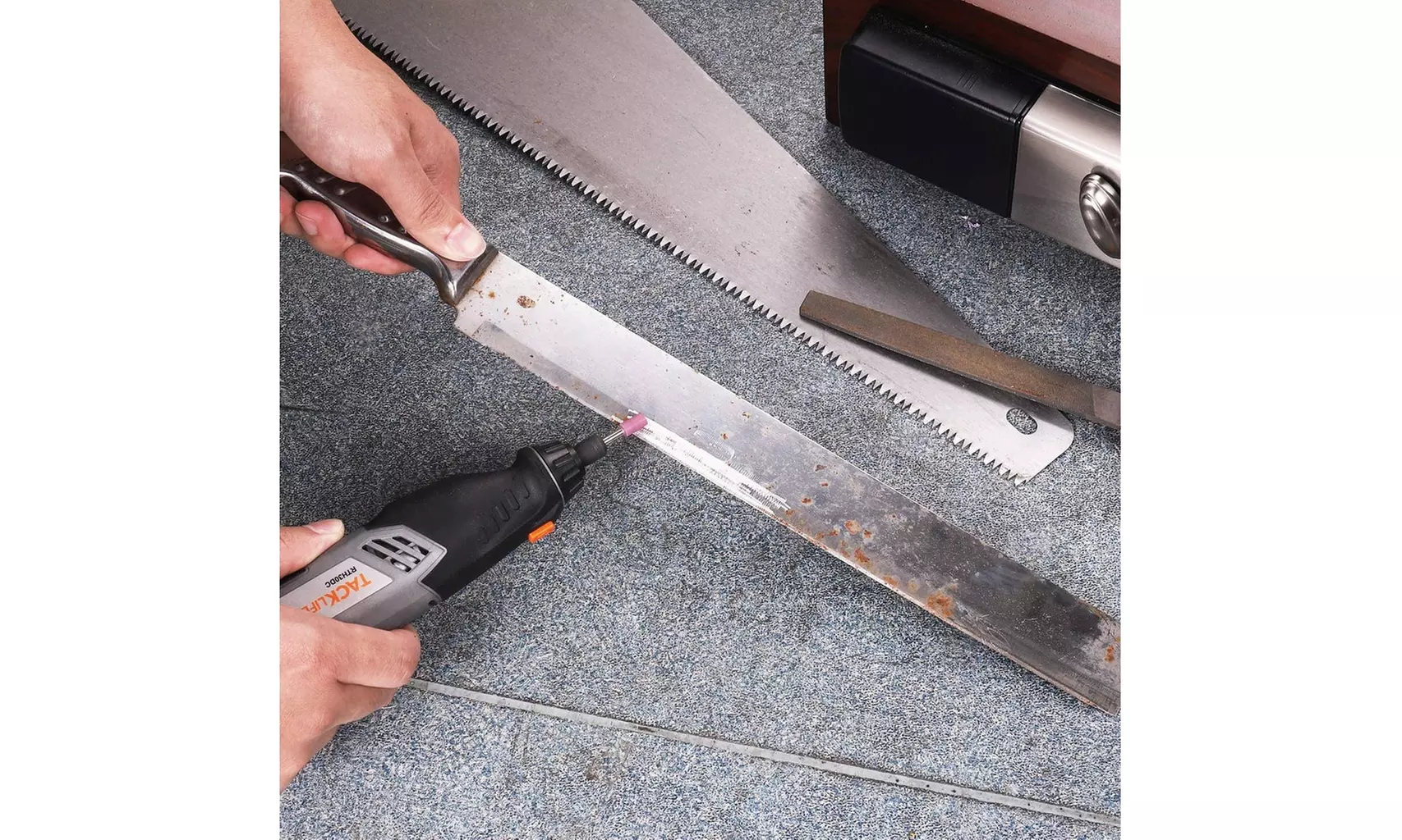 TACKLIFE Cordless Rotary Tool 4V Power Portable Size With Versatile Accessories - Second Medium