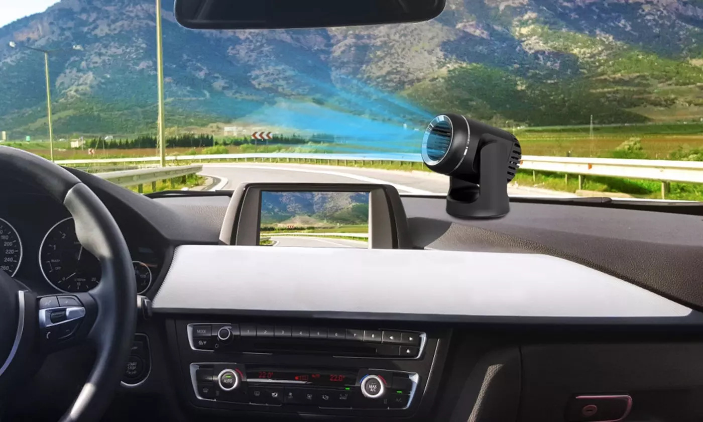 iMounTEK 2-in-1 Car Windshield Heater Defroster Defogger Demister & Cooling Fan