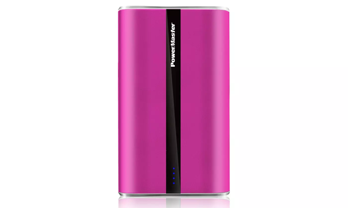 PowerMaster 20,000mAh LED Triple-USB Power Bank with Smart Charging