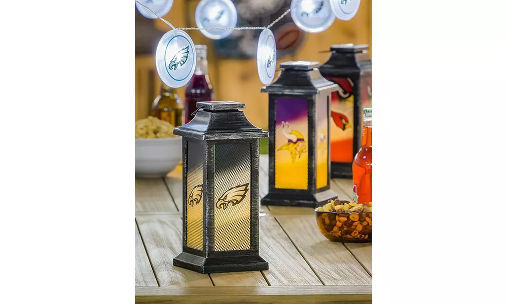 Team Sports America NFL Solar Garden Lanterns - Second Medium