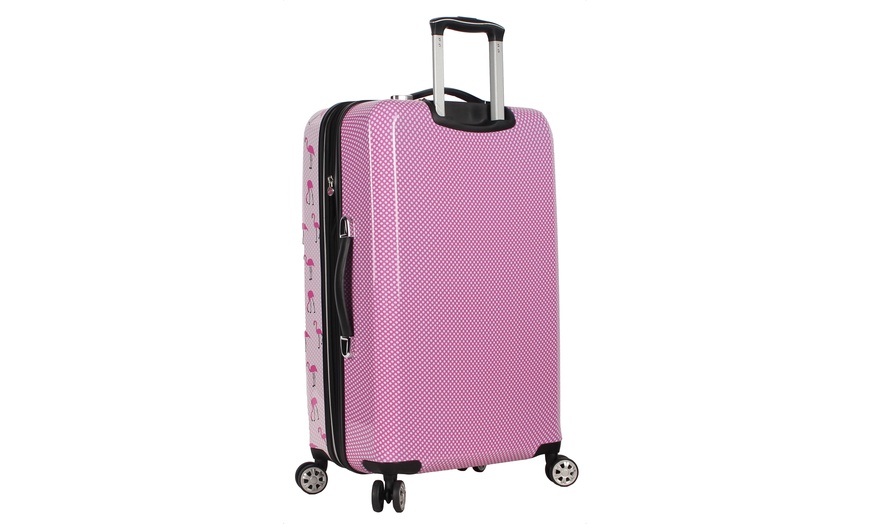 Betsey Johnson 26" Hardside Spinner Wheeled Luggage | Groupon