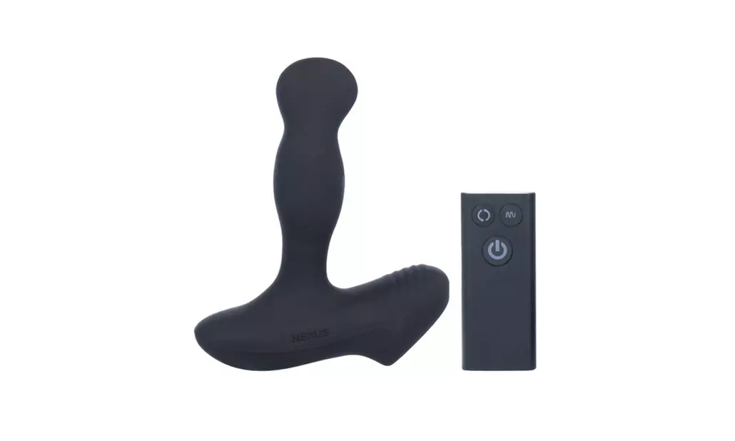  Slim Rotating Prostate Massager - Black - Primary Image