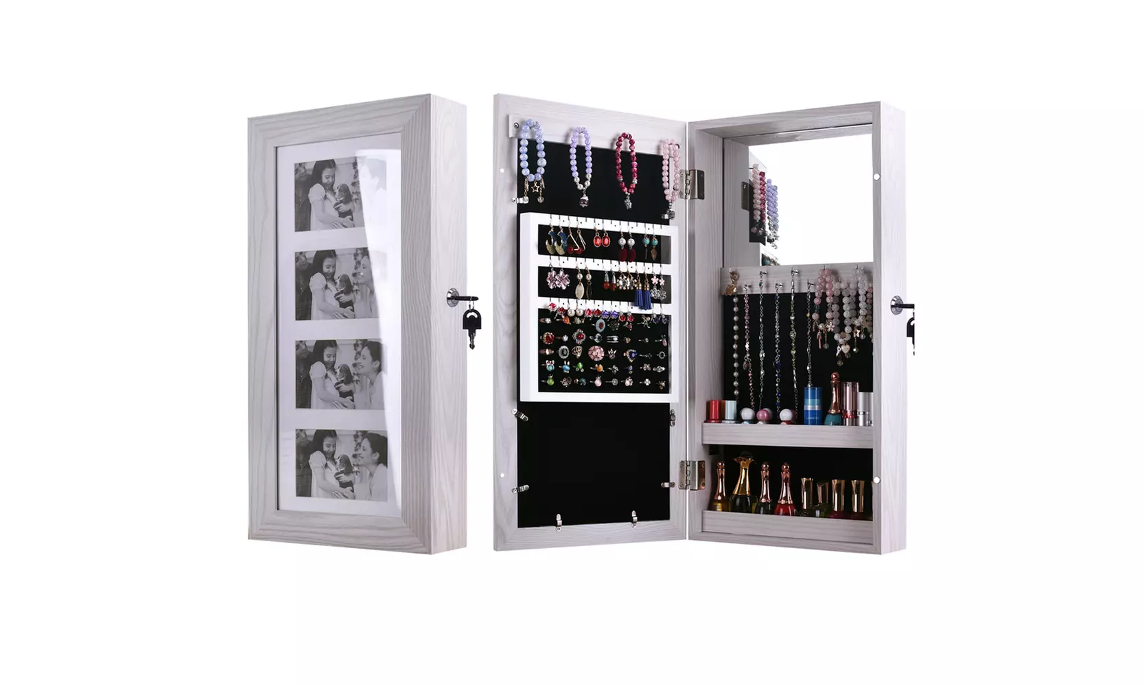 Jewelry Mirror Cabinet - Primary Image