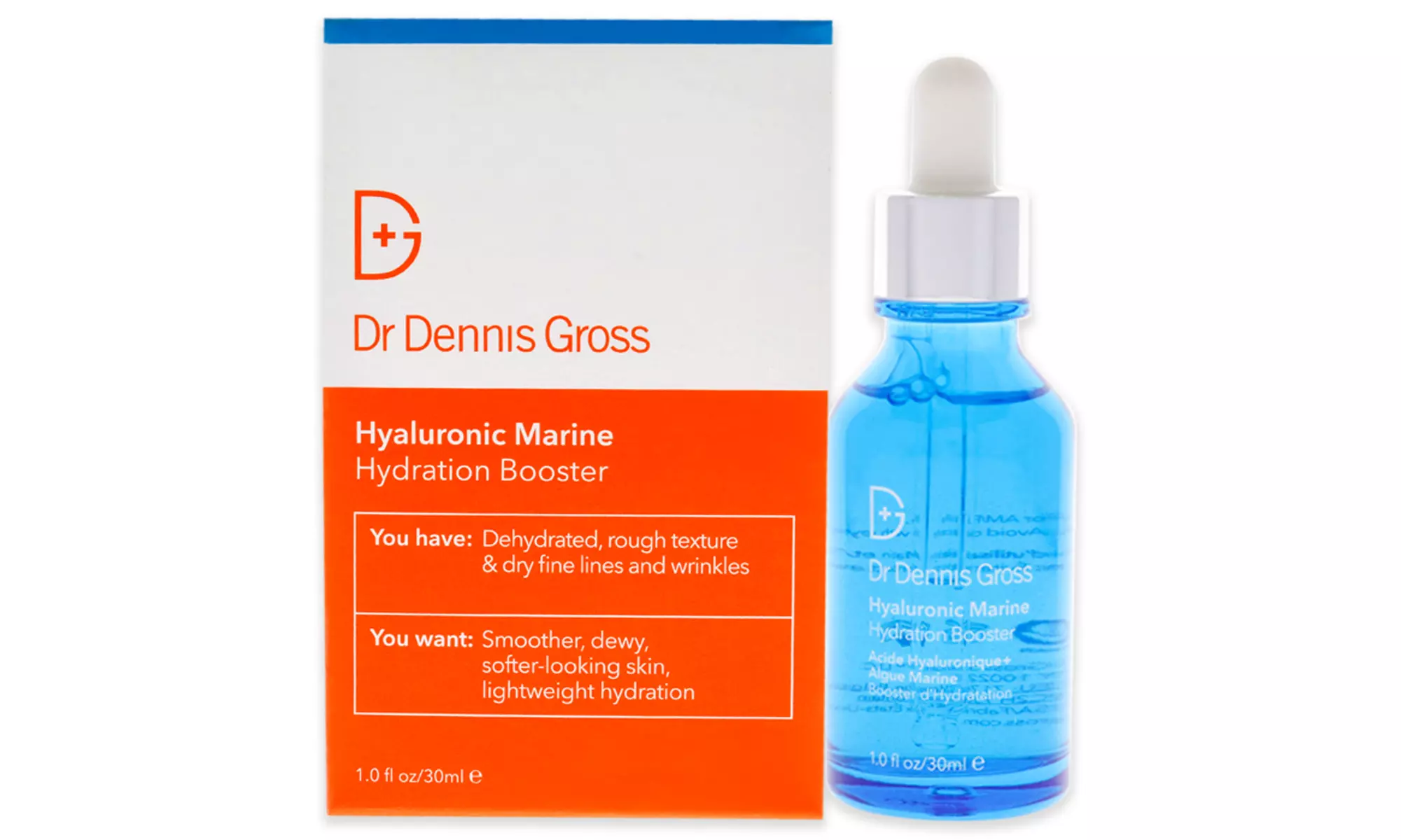 Hyaluronic Marine Hydration Booster by Dr. Dennis Gross for Women - 1 oz Booster
