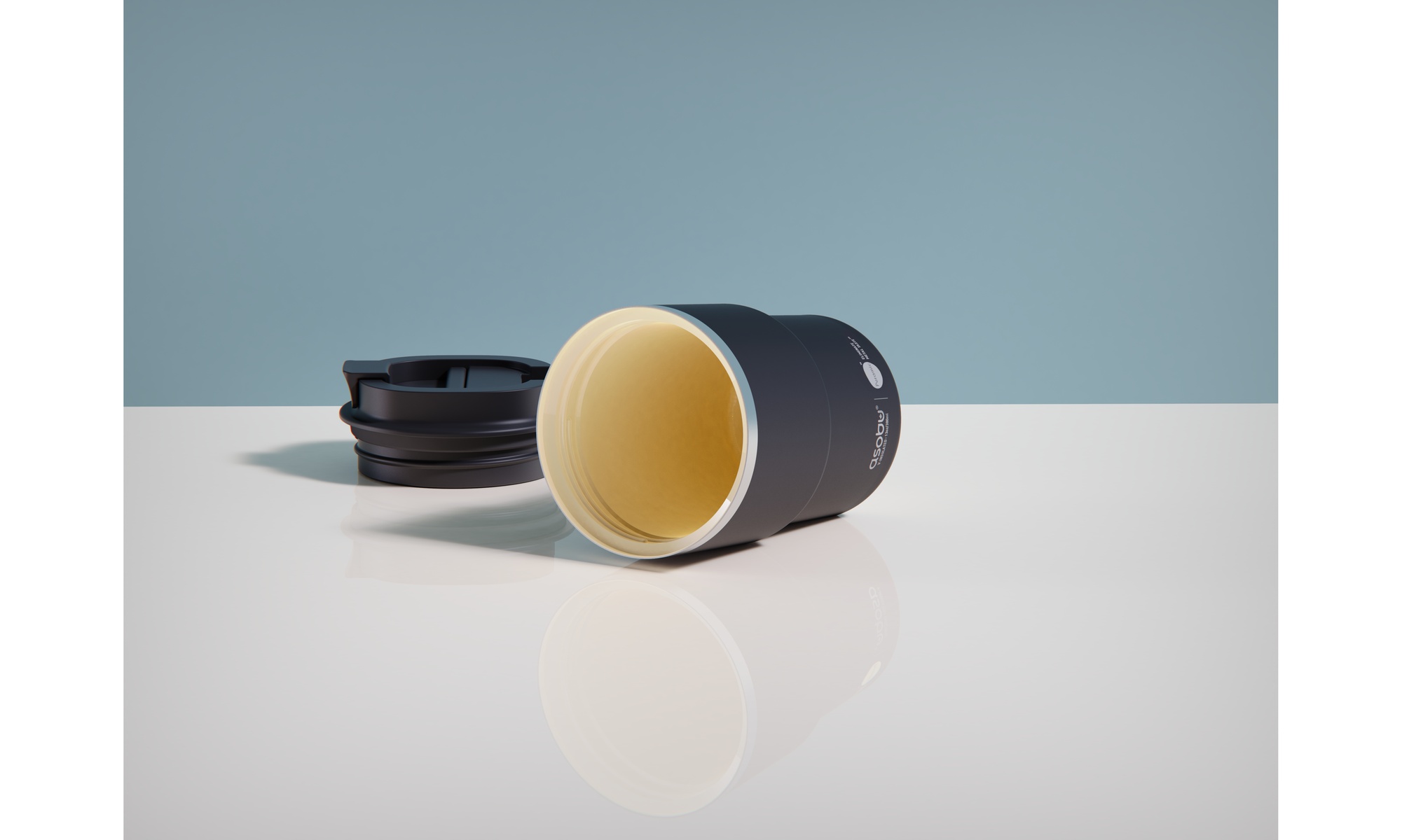 Asobu Coffee Express- Ceramic Interior Mug