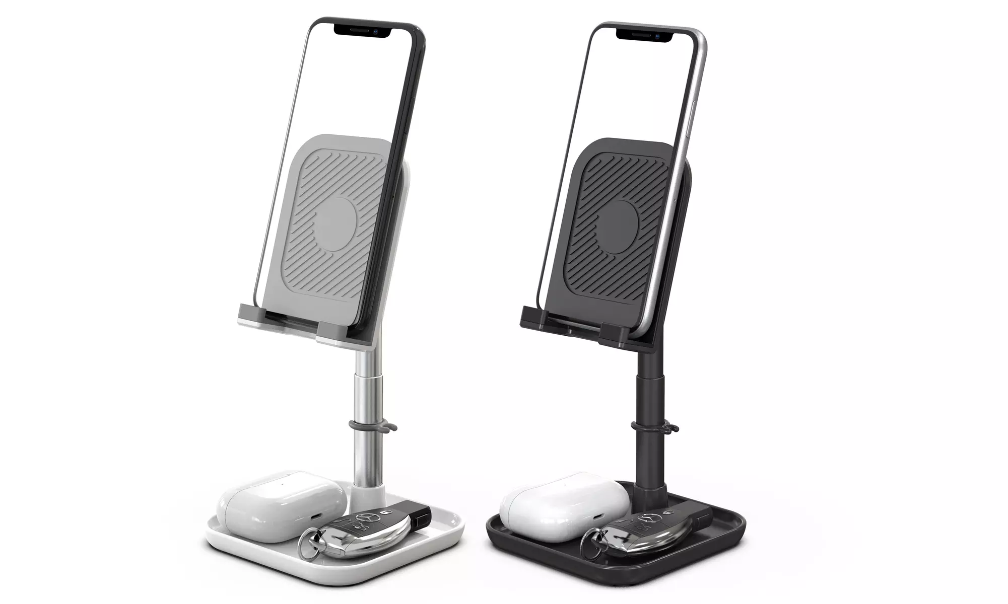 Packard Bell Desktop Adjustable Cell Phone Stand - Tablet, Gadgets Charging Dock - Primary Image