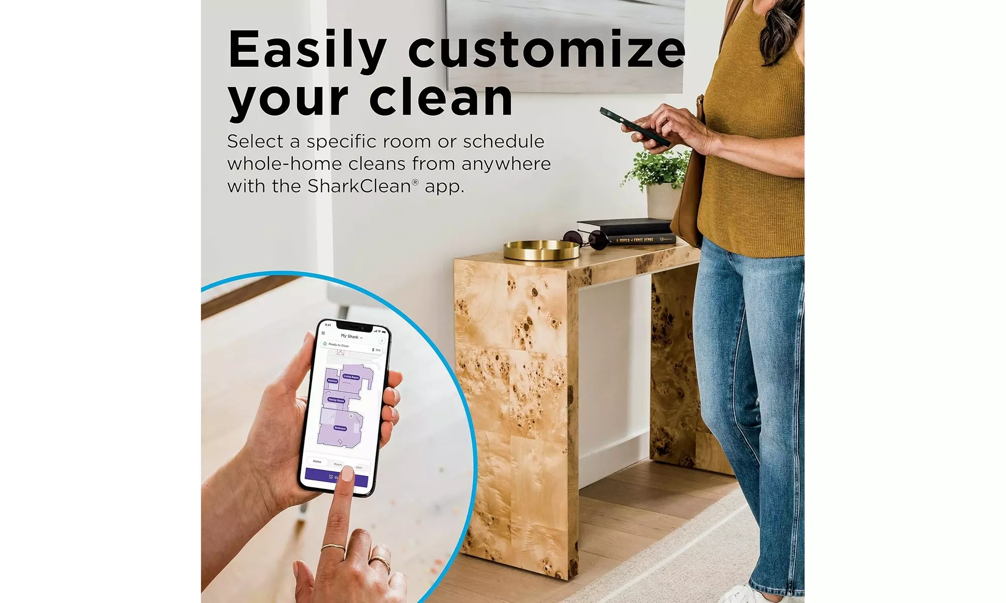 Shark RV2310 Matrix Robot Vacuum with Self-Cleaning Brushroll for Pet Hair