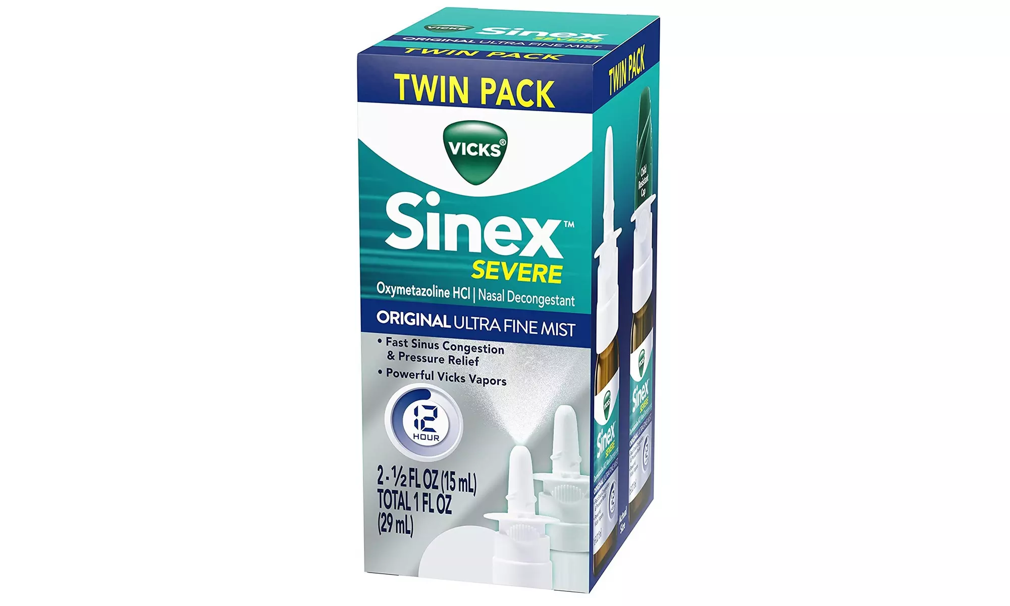 Vicks Sinex Severe Original Ultra Fine Mist Sinus Nasal Spray - Primary Image