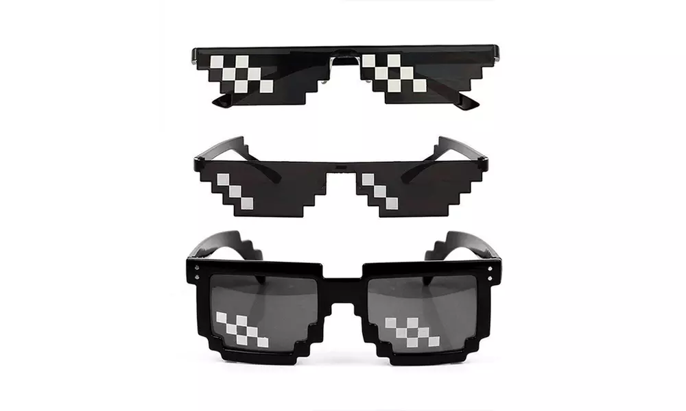 Sunglasses MLG Eyewear Unisex Meme Cool 8 Bit - Primary Image
