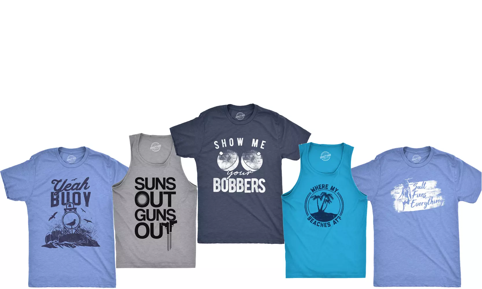 Men's Beach Vacation T-shirts - Primary Image