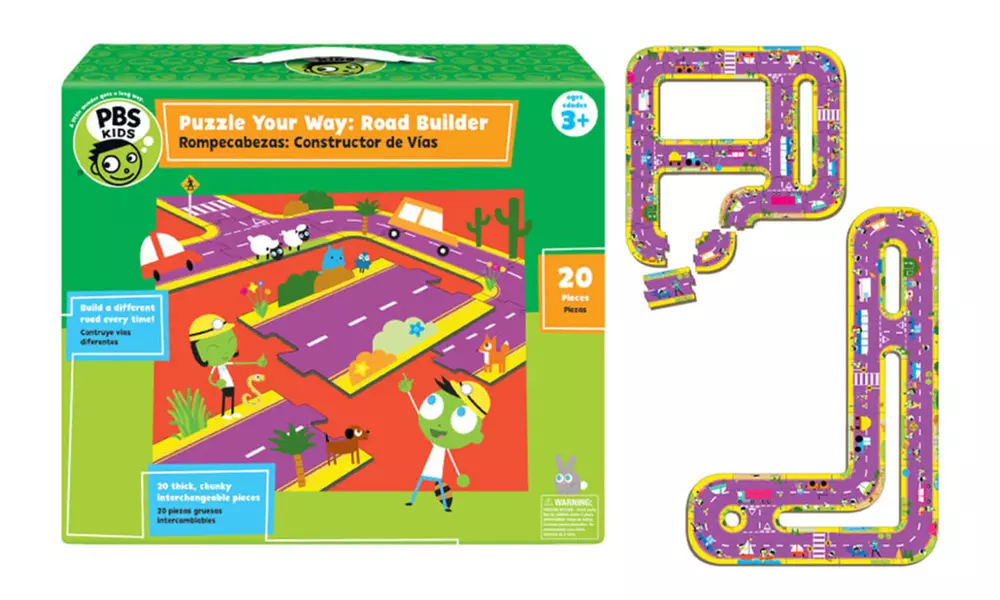 PBS KIDS - Puzzle Your-Way -Road Builder - Primary Image