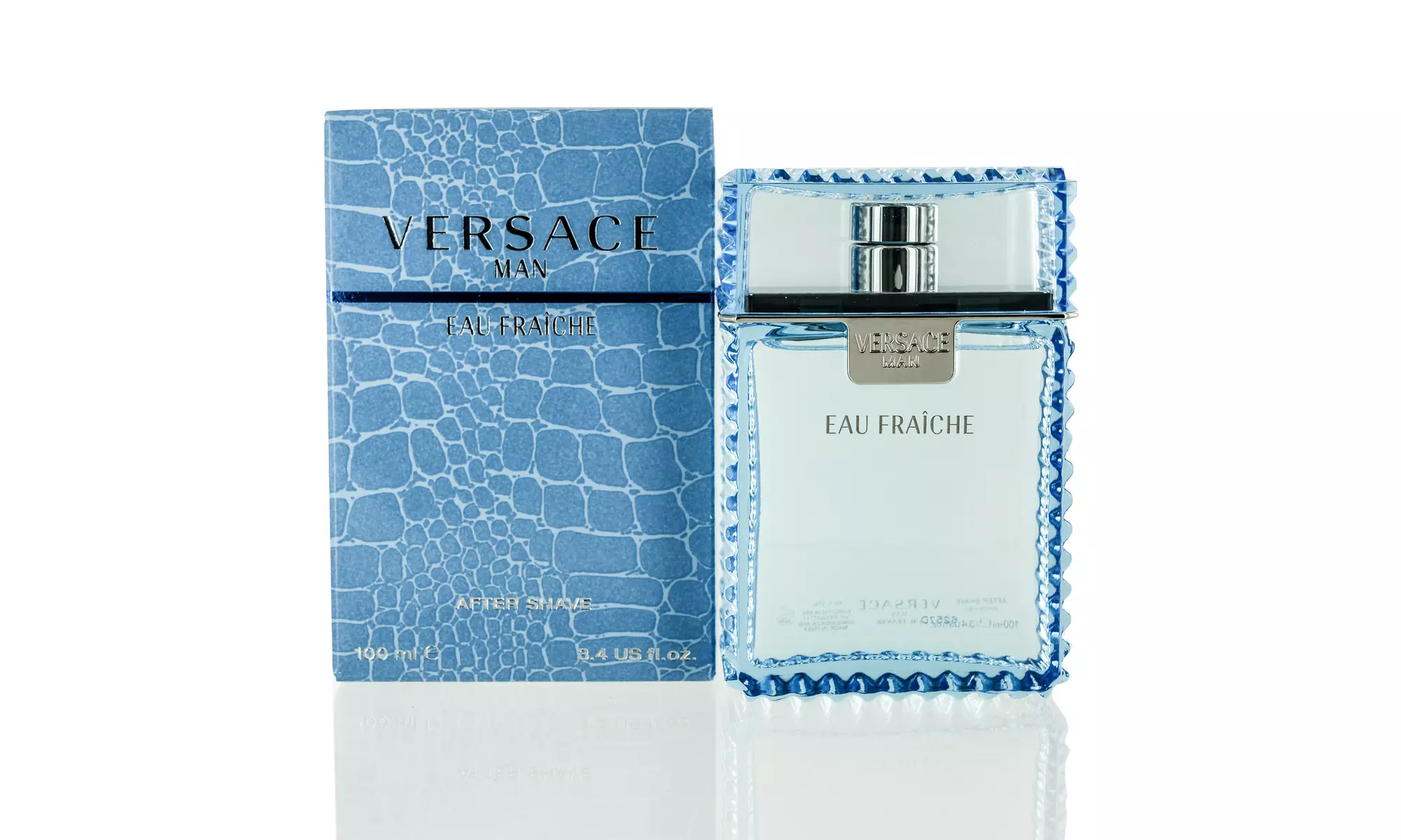 Versace Man Eau Fraiche Versace After Shave 3.4 Oz - Second Medium