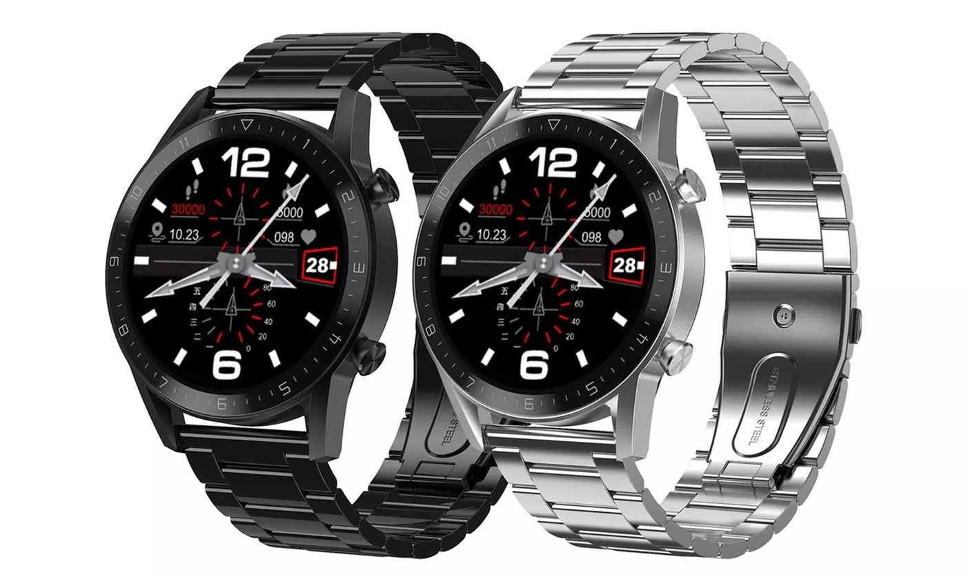 iNova 1.28" IP67 Waterproof Wireless Smart Fitness Activity Tracker Watch - Primary Image