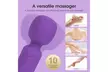 Mini Wand Personal Massager Cordless Handheld, Quiet & Waterproof, Rechargeable - Second Medium