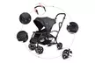 Folding Baby Sit and Stand Ultra Tandem Stroller Pushchair Double Kids - Image 7