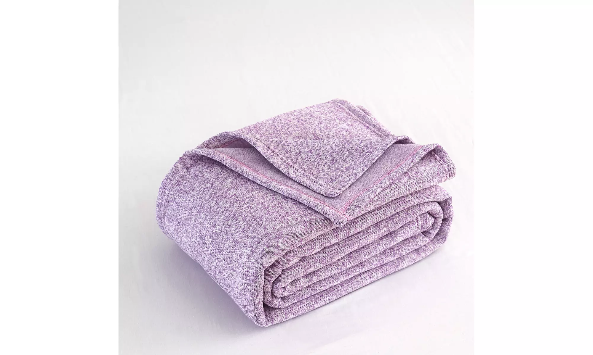 2-3 Piece Knit Weave Bed Blanket Set,Lightweight Fuzzy Jersey Blanket With Shams