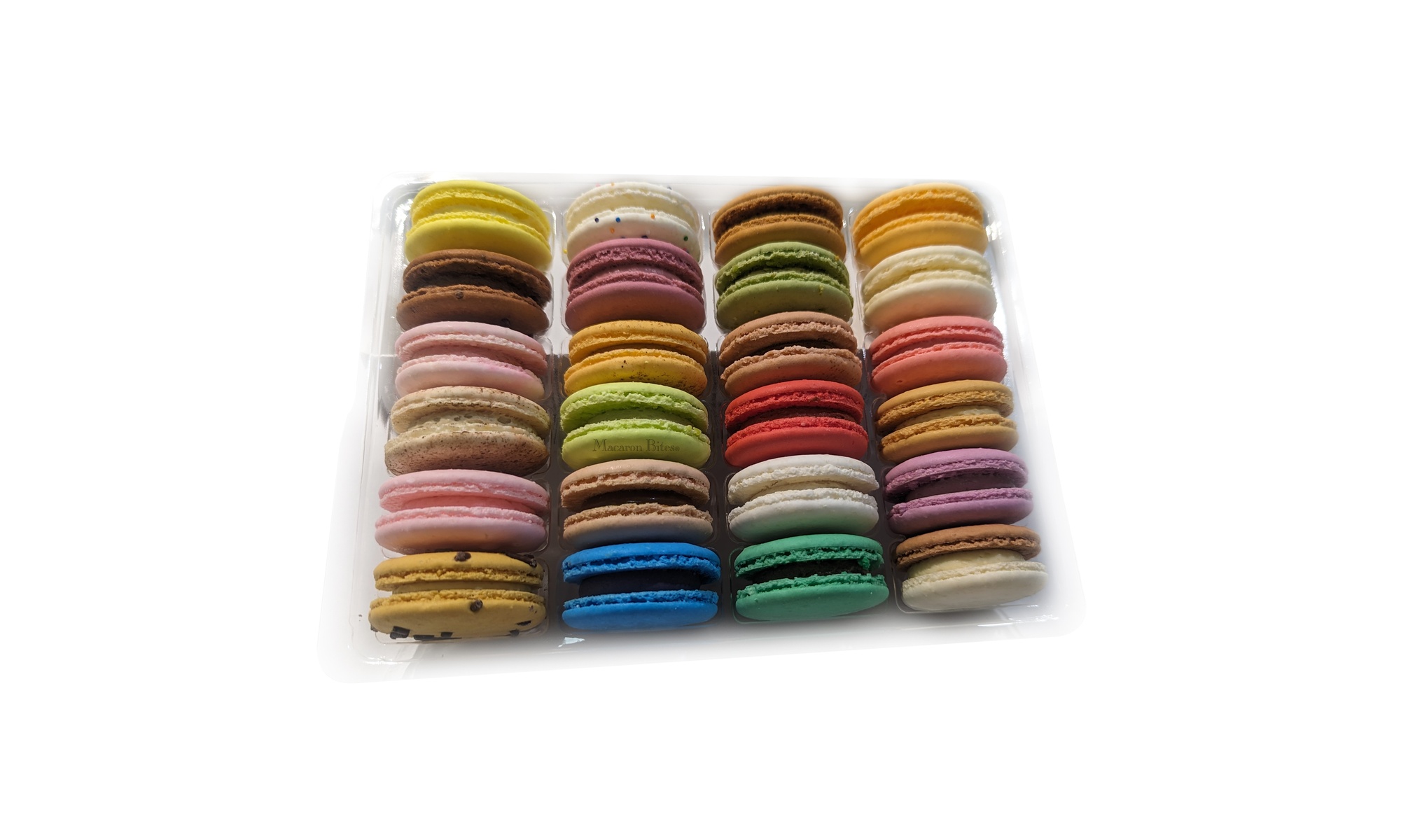 Macaron Bites French Macarons Box of 24 Assorted Flavors