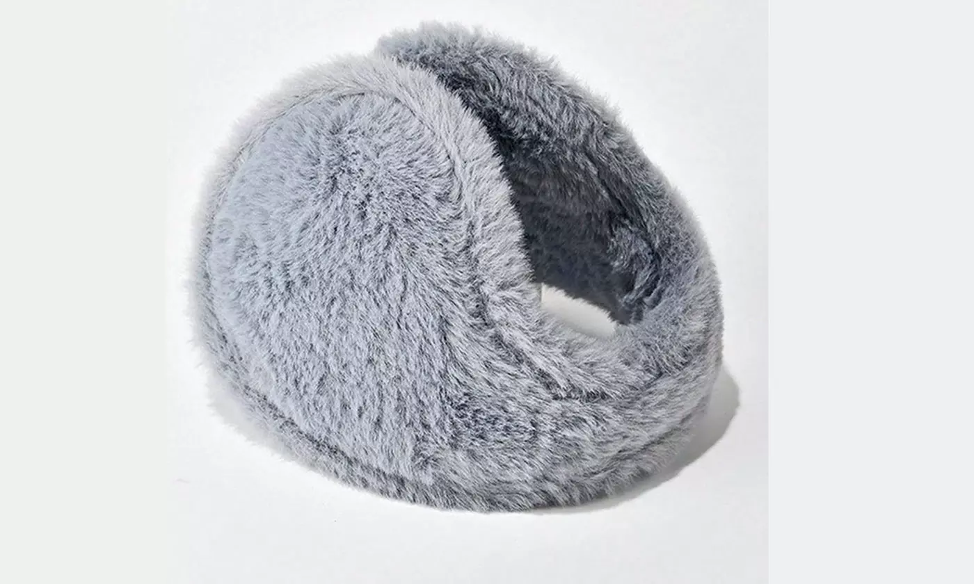Unisex Winter Foldable Faux Fur Earmuffs 