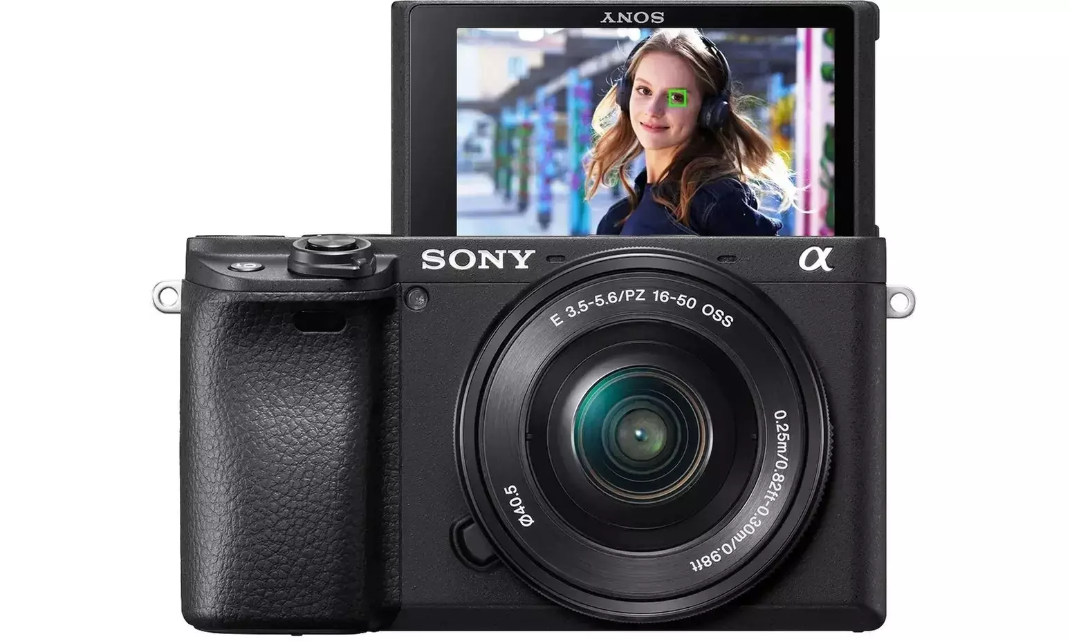 Sony Alpha a6400 Mirrorless Camera with E PZ 16-50mm f/3.5-5.6 OSS Lens -  Black