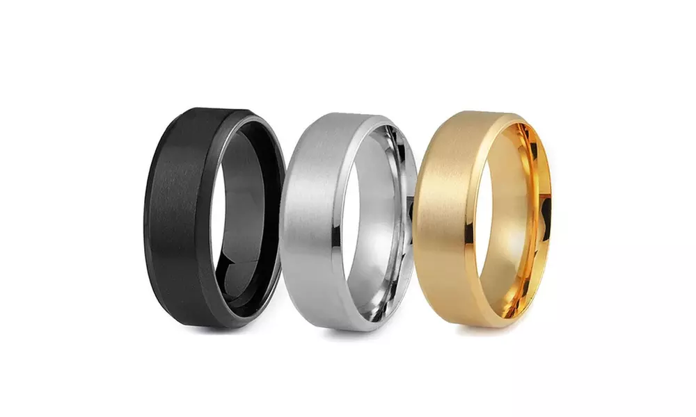 Three Pack 316L Stainless Steel Comfort Fit Band Set