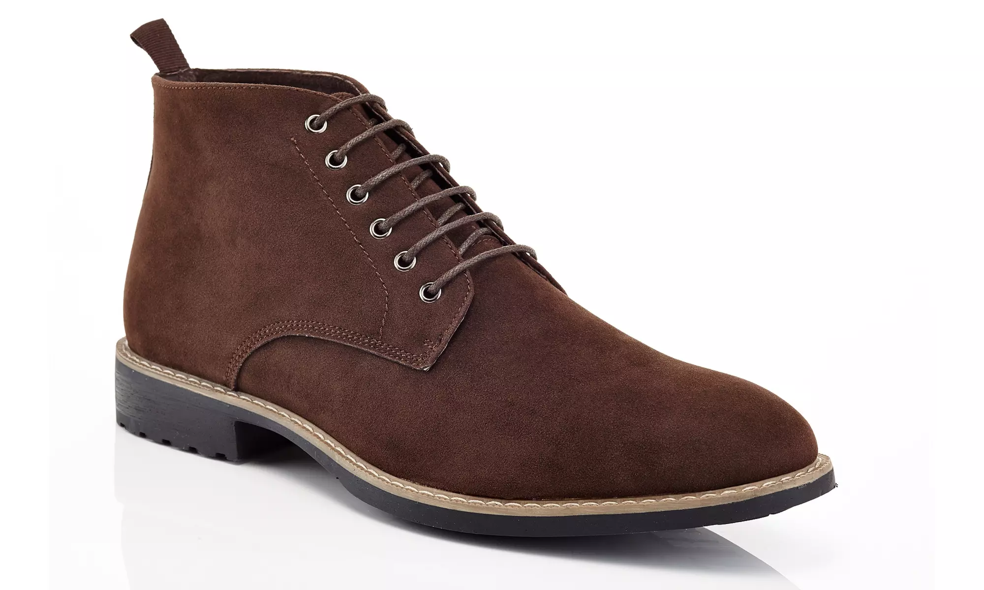 Adolfo Keith Men's Microsuede Chukka Boots 