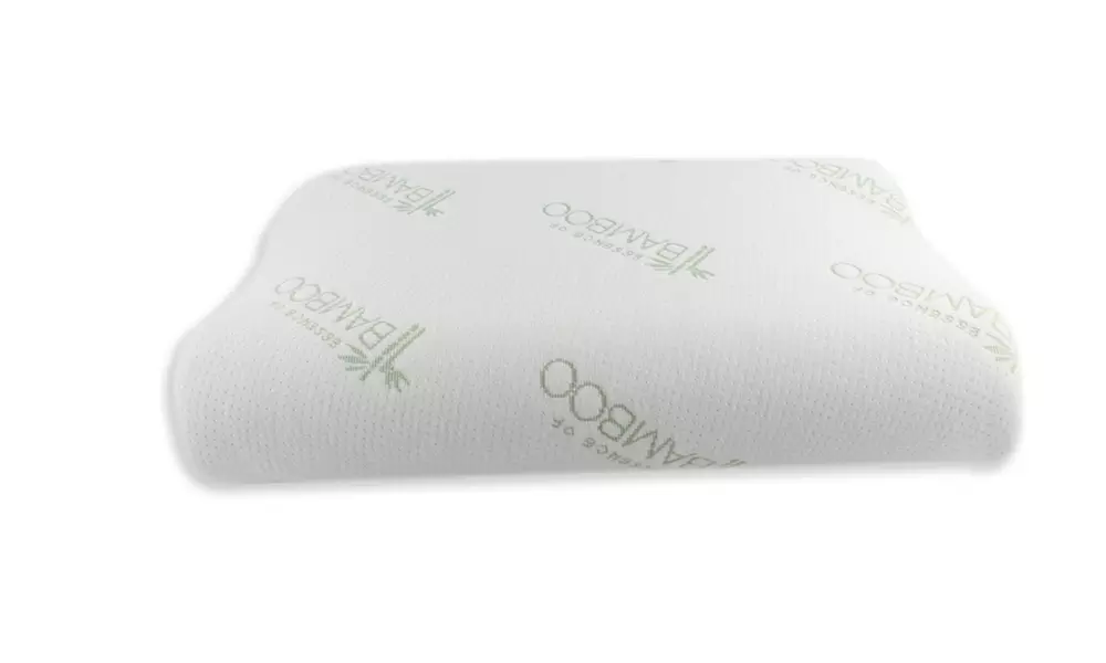 Euro Style Collection Premium Bamboo Contour Pillow with Memory Foam - Primary Image