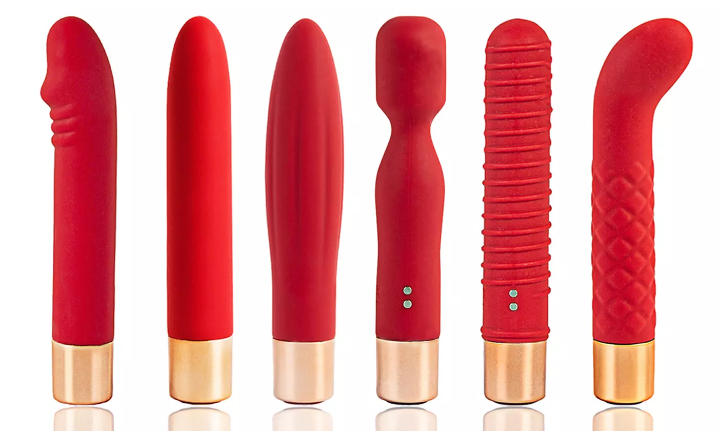 Multiple Kinds Wand Massagers Sex toy Stress Relief Kit Silicone Set Adult Toy - Primary Image