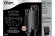 Oster Common Wealth Fast Feed Clipper plus T Finisher Trimmer Barber Combo Black - Second Medium
