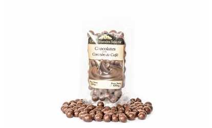 Gourmet Coffee Beans covered with sweet chocolate 100% Arabica coffee