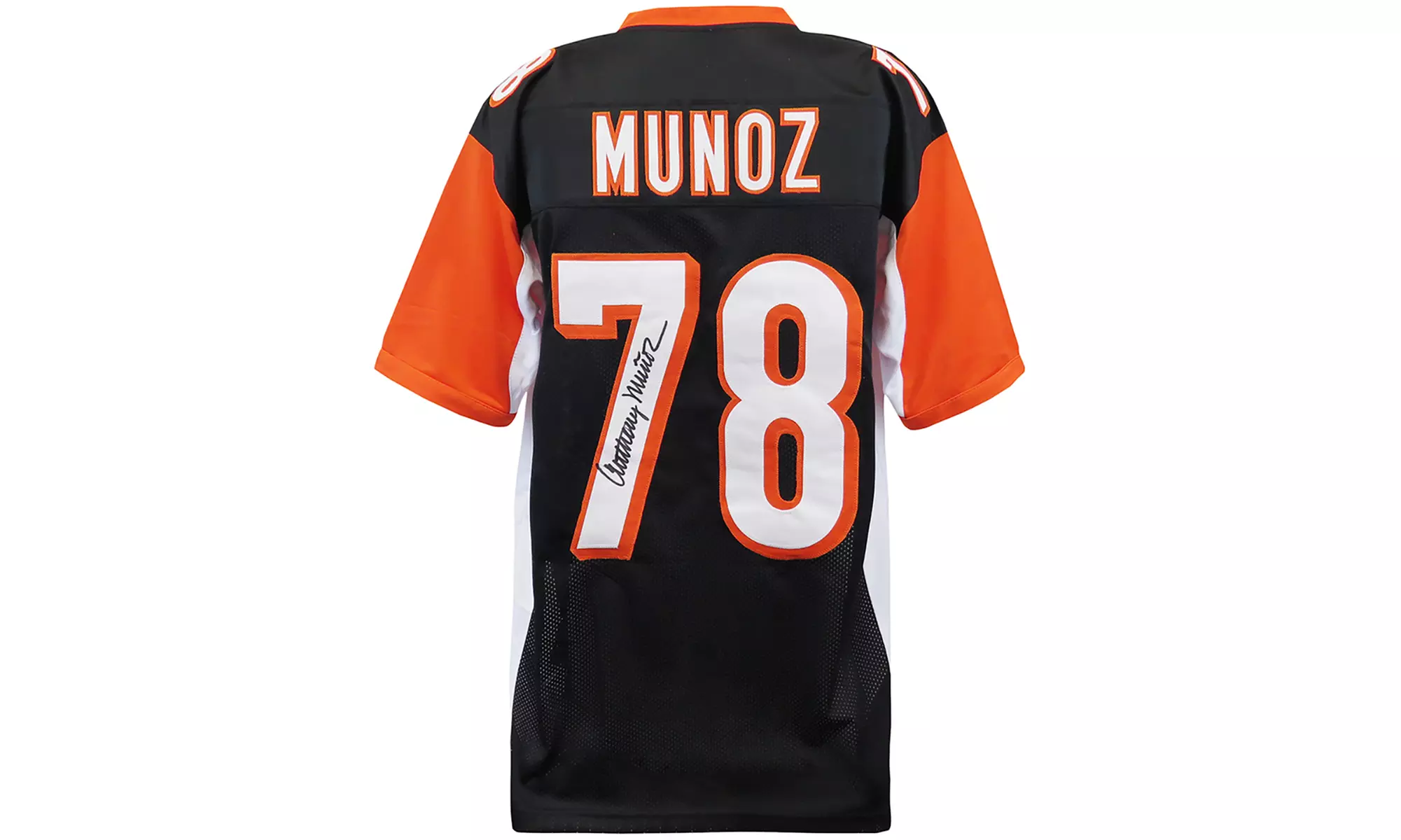Anthony Munoz Signed Black Custom Jersey - Primary Image