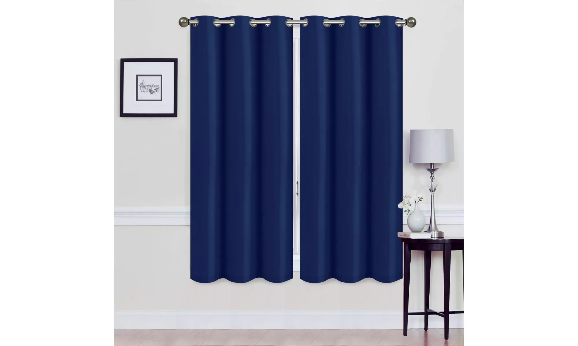 Foam-Backed Blackout Grommet Panel Pair (63" and 84" Lengths)