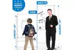 Mobile Whiteboard,Rolling Magnetic Whiteboard 48 x 36 Inches - Second Medium