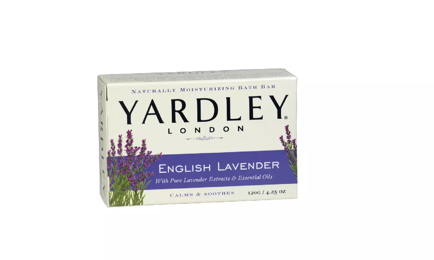 Yardley English Lavender Bath Bar, 4.25 oz - Primary Image