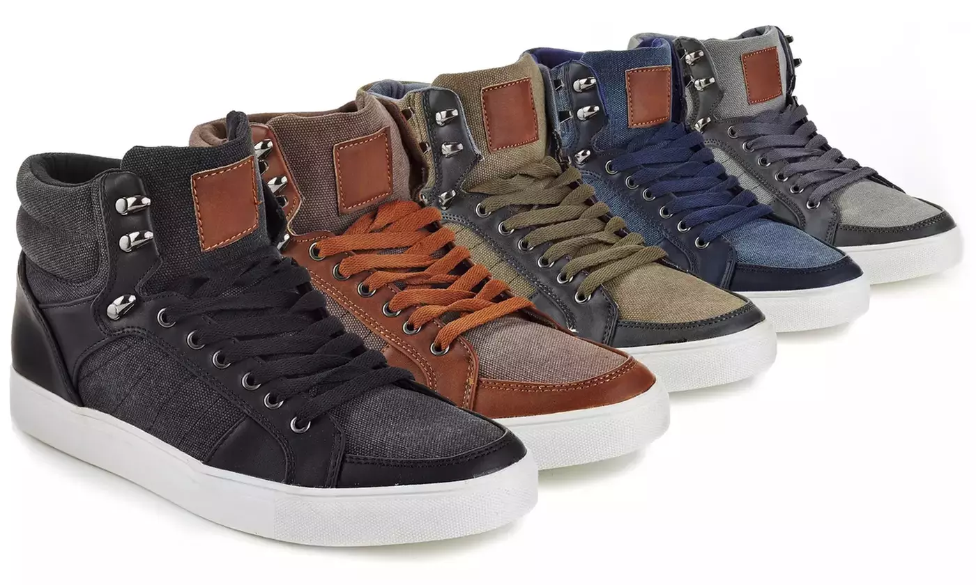 Franco Vanucci Men's High Top Sneakers - Multiple styles - Primary Image