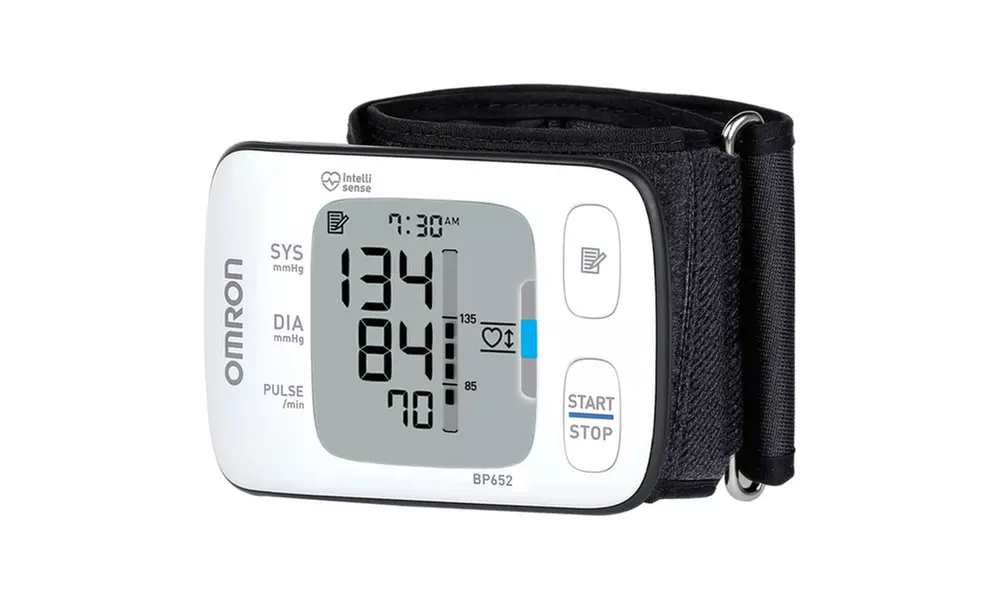 Omron Bp652 7 Series Wrist Blood Pressure Monitor - Primary Image