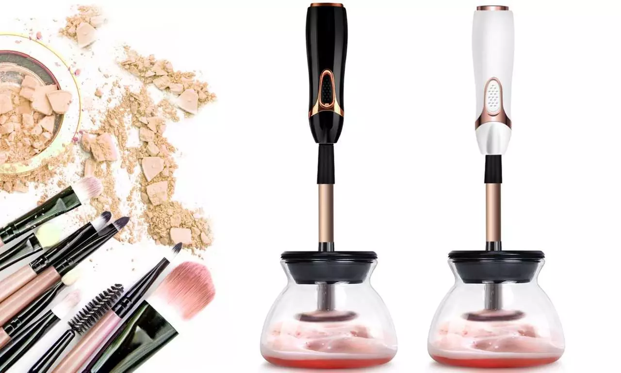 Electric Makeup Brush Cleaner & Brush Dryer (8 Piece)