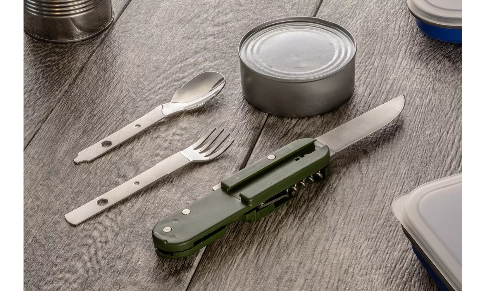 6-IN-1 Camping Multi Tool With Carrying Case - Primary Image