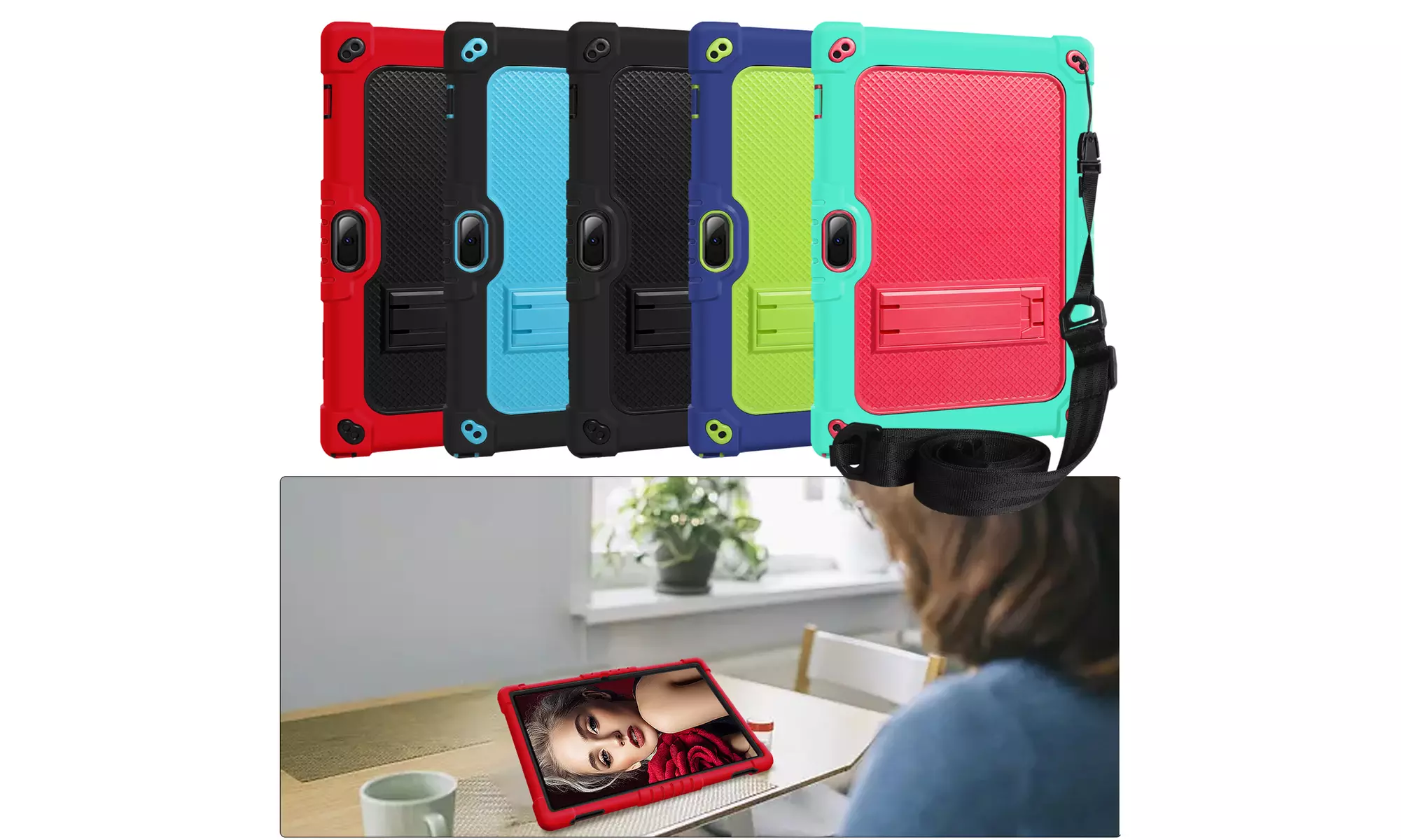 For Vankyo S10/ZZB ZB10/AOYODKG A38/CUPEISI/Coopers 10 Inch Shockproof Kids Case - Primary Image
