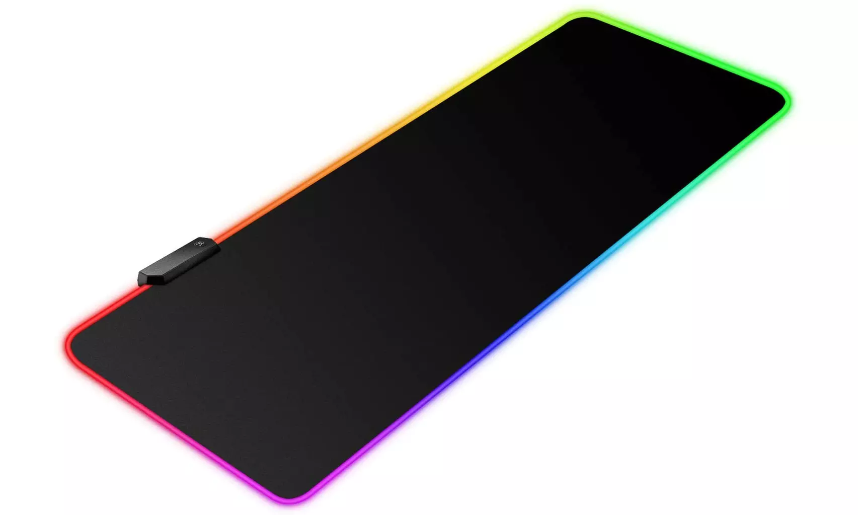 RGB Gaming Mouse Pad Large Soft LED Mice Pad 14 Modes Computer Keyboard Mice Mat - Primary Image