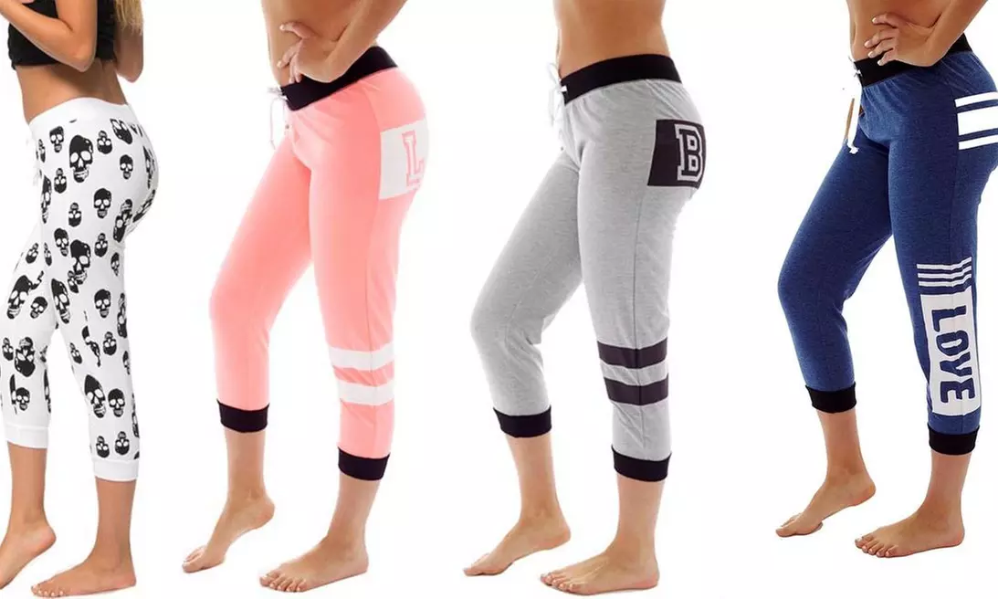 CoCo Limon Mix & Match Capri Jogger Set 4 Pack - Second Medium